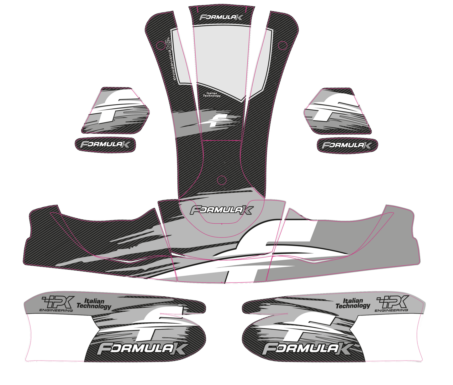 FK Dark stickerkit mod. 507 bodyworks