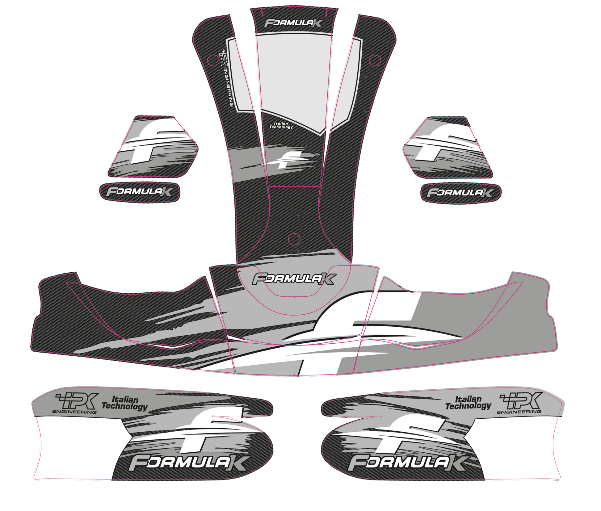 FK Dark stickerkit mod. 507 bodyworks