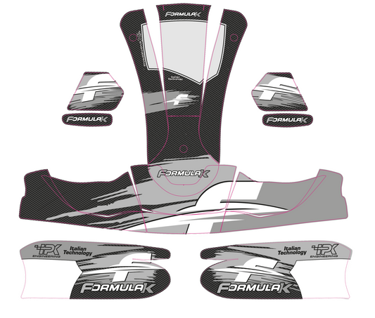 FK Dark stickerkit mod. 507 bodyworks